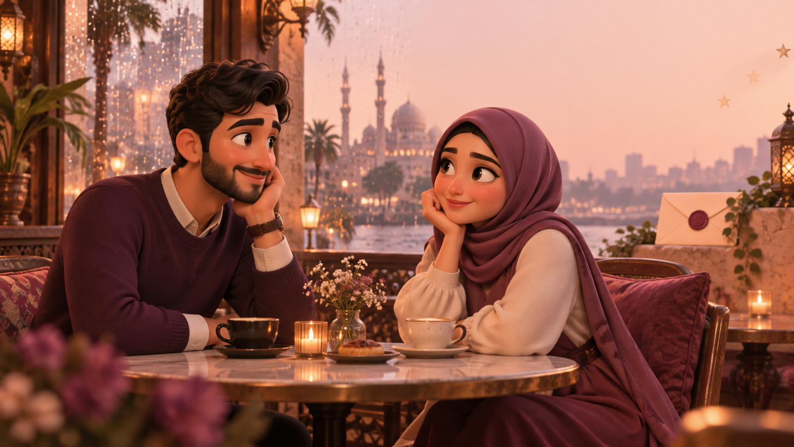 Romantic hidden moment